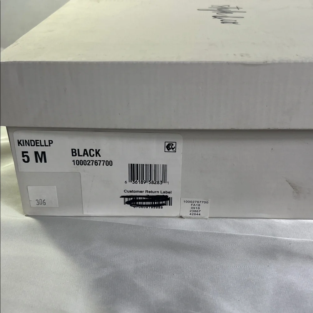 Style & Co. Sleek Black‎ Kindellp Women’s Riding Boots Size 5 New in Box